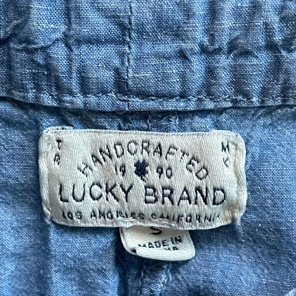 Lucky Brand Chambray Skirt, Boho, size small - Picture 4 of 8